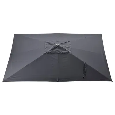 Ikea Seglarö Umbrella Canopy, Anthracite, 129 7/8x94 1/2 " In Black
