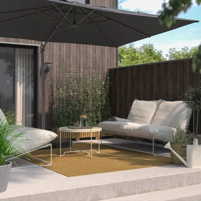 Ikea Seglarö Umbrella, Hanging, Anthracite/tilting, 129 7/8x94 1/2 " In Neutral