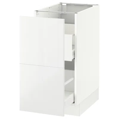 Ikea Sektion Base Cabinet For Recycling, White Maximera/ringhult White, 15x24x30 "