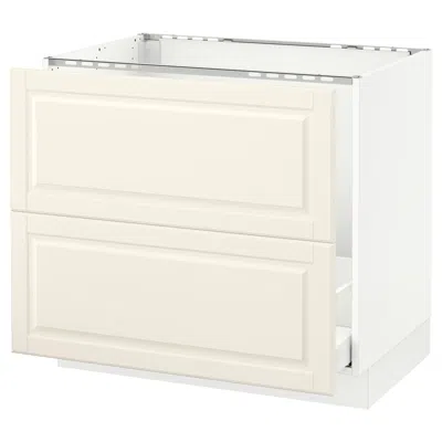 Ikea Sektion Base Cabinet For/sink & Recycling, White Maximera/bodbyn Off-white, 36x24x30 "