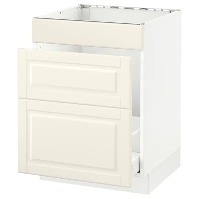 Ikea Sektion Base Cabinet For/sink & Waste Sorting, White Maximera/bodbyn Off-white, 24x24x30 "