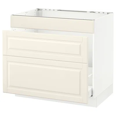 Ikea Sektion Base Cabinet For/sink & Waste Sorting, White Maximera/bodbyn Off-white, 36x24x30 "