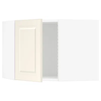 Ikea Sektion Corner Wall Cabinet, White/bodbyn Off-white, 26x15x20 "