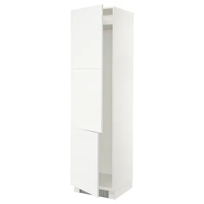 Ikea Sektion High Cabinet For Fridge/freezer, White/axstad Matte White, 24x24x90 "