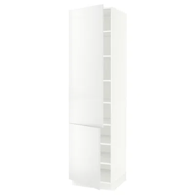 Ikea Sektion High Cabinet With Shelves/2 Doors, White/ringhult White, 24x24x90 "
