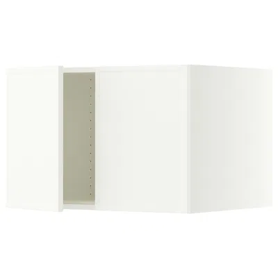 Ikea Sektion Top Cabinet For Fridge/freezer With 2 Doors, White/aspudden Matte White, 30x24x20 "