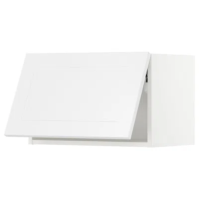 Ikea Sektion Wall Cabinet Horizontal, White/axstad Matte White, 24x15x15 "