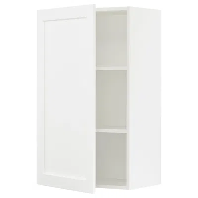 Ikea Sektion Wall Cabinet, White Enköping/white Wood Effect, 24x15x40 "
