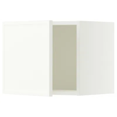Ikea Sektion Wall Cabinet, White/aspudden Matte White, 18x15x15 "