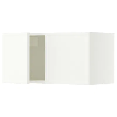 Ikea Sektion Wall Cabinet With 2 Doors, White/aspudden Matte White, 30x15x15 "