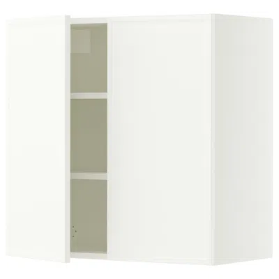Ikea Sektion Wall Cabinet With 2 Doors, White/aspudden Matte White, 30x15x30 "