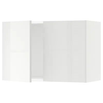 Ikea Sektion Wall Cabinet With 2 Doors, White/ringhult White, 30x15x20 "
