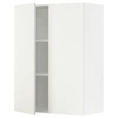 Ikea Sektion Wall Cabinet With 2 Doors, White/vallstena White, 30x15x40 "