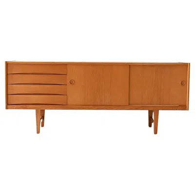 Pre-owned Ikea Sideboard "ulvo" By Erik Wørts For , 1960s In Brown