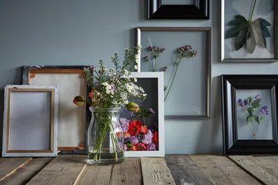 Ikea Silverhöjden Frame, Silver Color, 12x16 "