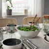 Ikea Silversida Serving Bowl, Patterned/blue, 11 "