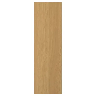 Ikea Sinarp Door, Oak Veneer, 15x50 " In Brown
