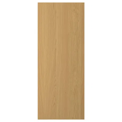 Ikea Sinarp Door, Oak Veneer, 24x60 " In Brown