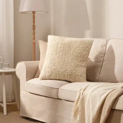 Ikea Åsjordfly Cushion Cover, Off-white, 20x20 "