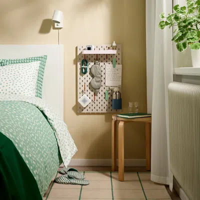 Ikea Skådis Clip, Green, Width: ¾ "