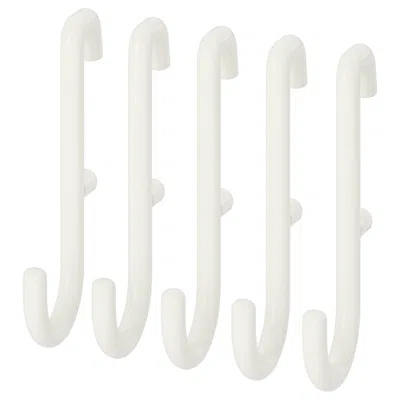 Ikea Skådis Hook, White, Depth: 1 "
