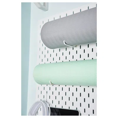 Ikea Skådis Hook, White, Depth: 3 ¾ "