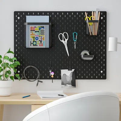 Ikea Skådis Pegboard Combination, Black, 30x22 "