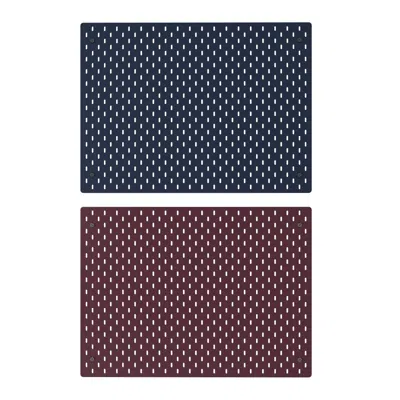 Ikea Skådis Pegboard, Double Sided/dark Gray-blue Dark Lilac-red, 30x22 "