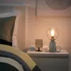Ikea Åskmuller Table Lamp, Dimmable Light Gray, 9 "