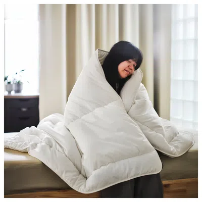 Ikea Skogsfräken Duvet Insert, Warm, Twin In Neutral