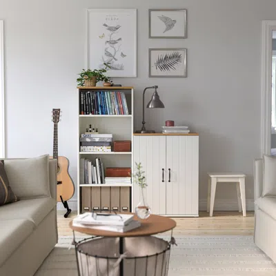 Ikea Skruvby Storage Combination, White, 51 1/8x55 1/8 "