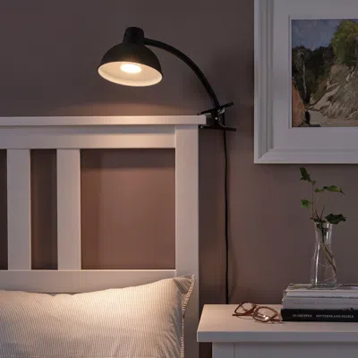 Ikea Skurup Clamp Spotlight, Black, Cord Length: 9 ' 10 "
