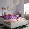 Ikea Släkt Bed Frame W/pull-out Bed + Storage, White, Twin In White