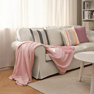 Ikea Slångråmal Throw, Pink, 59x79 "