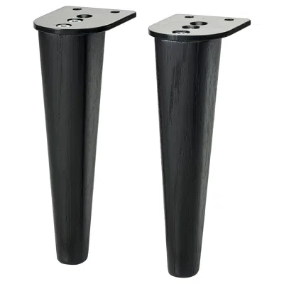 Ikea Smedstorp Legs For Sofa, Black, Height: 7 1/8 "