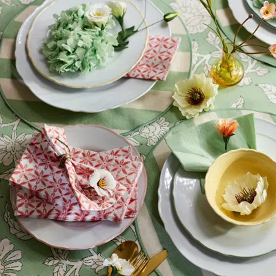 Ikea Smörfisk Paper Napkin, Patterned/multicolor, 15x15 "