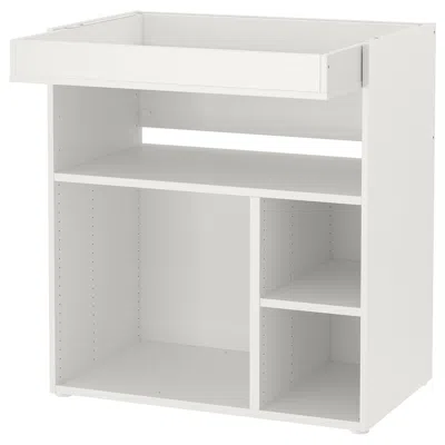 Ikea Småstad Changing Table/desk, White, Width: 35 3/8 "