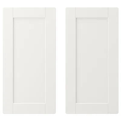 Ikea Småstad Door, White/with Frame, 11 3/4x23 5/8 "