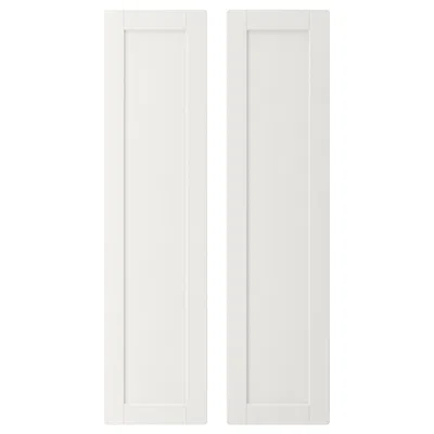 Ikea Småstad Door, White/with Frame, 11 3/4x47 1/4 "