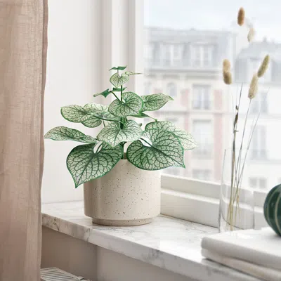 Ikea Småtärna Artificial Potted Plant, Paper/brunnera, 4 ¾ "
