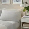 Ikea Småvänderot Sheet Set, Black/white, King