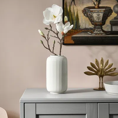 Ikea Smycka Artificial Flower, Indoor/outdoor/magnolia White, 24 "