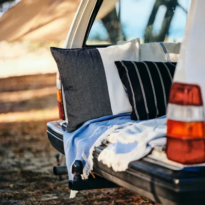 Ikea Soluppgång Cushion Cover, Black/beige, 20x20 " In Multi