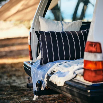 Ikea Soluppgång Cushion Cover, Black/white, 16x23 " In Multi