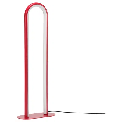 Ikea Solvinden Floor Lamp, Dimmable/red, Cord Length: 13 ' 1 "