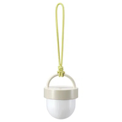 Ikea Solvinden Led Pendant Lamp, Beige Battery Operated/outdoor Globe, 4 "