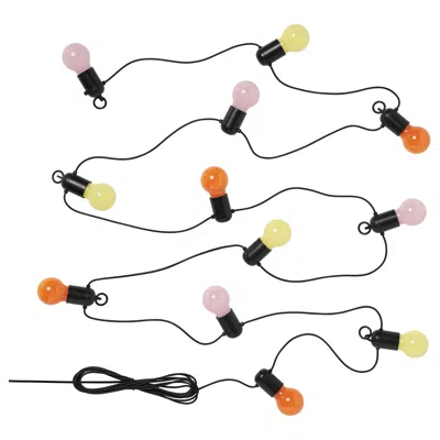 Ikea Solvinden Led String Light With 12 Lights, Outdoor/multicolor, Length To 1st Light: 15 ' 1 "