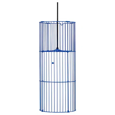 Ikea Solvinden Pendant Lamp, Blue, 18 7/8 "