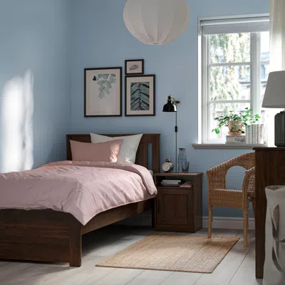 Ikea Songesand Bed Frame, Brown, Twin