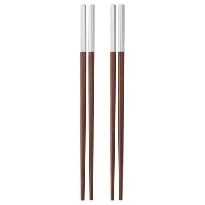 Ikea Sötbjörnbär Chopsticks 2 Pairs, Brown, 9 1/2 "